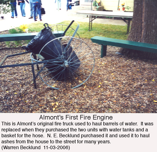 Almont First Fire Engine