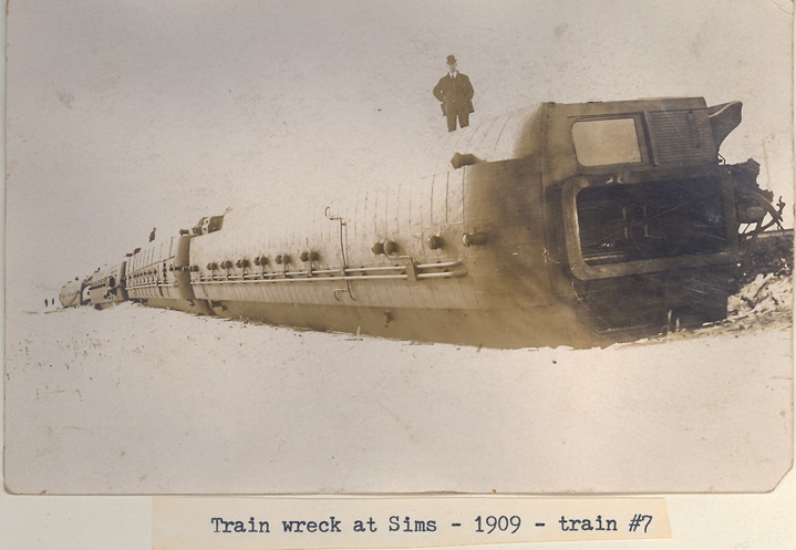Train Wreck Sims 1909