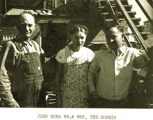 John Koba and Mr. Mrs Hobein