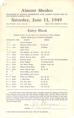 Shodeo Entry Bland 1949